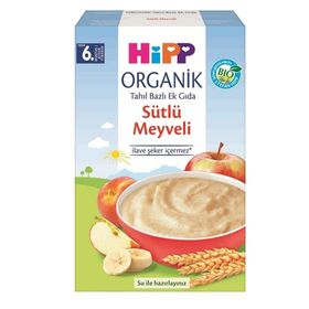 Hipp Organik Sütlü Meyveli Tahıl Bazlı 250 gr Bebek Maması
