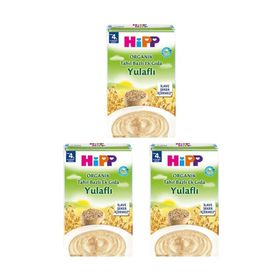 Hipp Organik Yulaflı 3x200 gr Bebek Maması