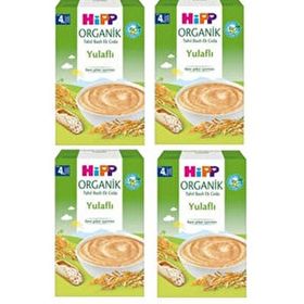 Hipp Organik Yulaflı 4x200 gr Kaşık Mama