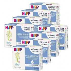 Hipp Ultra Sensitive 24x52'li Yenidoğan Islak Mendil