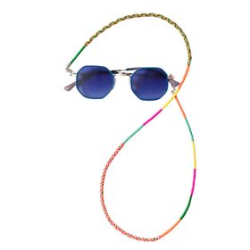 Hippi 70 cm Kite Renkli Unisex El Yapımı Gözlük İpi Aksesuarı