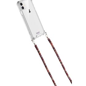 Hippi Alder 110 cm Ipli Tüm Telefonlarla Uyumlu ve Boyun Askılı Kumaş Renkli Telefon Askısı