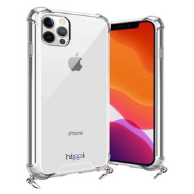 Hippi iPhone 14 Pro Uyumlu Şeffaf Askılı Telefon Kılıf