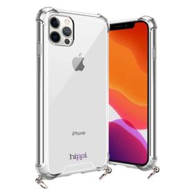 Hippi iPhone 14 Pro Uyumlu Şeffaf Askılı Telefon Kılıf