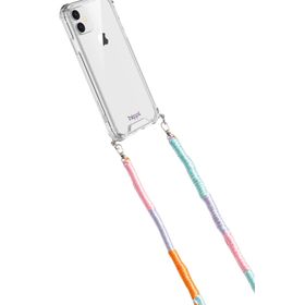 Hippi Lilac 110 cm Rengarenk El Örgüsü Telefon ve Çanta Askısı
