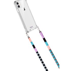 Hippi Waterflower 110 cm El Örgüsü Yassı Telefon ve Çanta Askısı