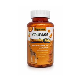 Hippnose You Pass Gummies Kids Takviye Edici Gıda 60 Çiğnenebilir Tablet
