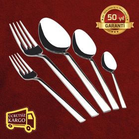 Hira Çubuk 60 Parça Çatal Bıçak Kaşık Seti