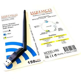 Hiremco MT-7601 Usb Wifi Anten - 5dbi Antenli