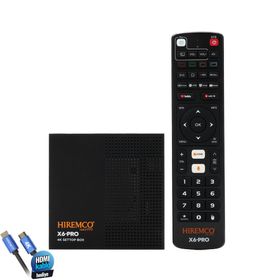 Hiremco X6 Pro 64 GB 4K Android TV Box