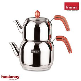 Hisar Monaco Kırmızı Çaydanlık Takımı
