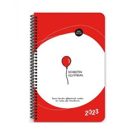 Hisli Şeyler 2023 13x19.5 Ajanda