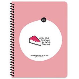 Hisli Şeyler A4 80 Yaprak Çizgili Neyim Ben Dünyanın En Tatlısı Filan Mı? Defter