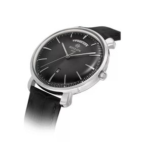 Hislon Classic CL203S-04BS Siyah-Gümüş Erkek Kol Saati