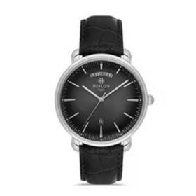 Hislon Classic CL203S-04BS Siyah-Gümüş Erkek Kol Saati
