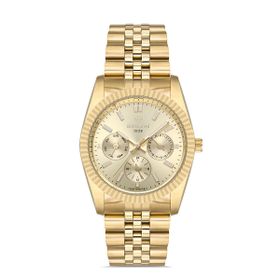 Hislon QT118G-08SG Gold Kadın Kol Saati