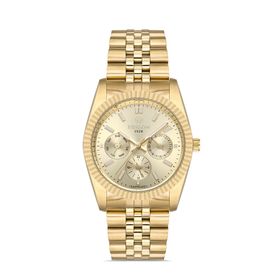 Hislon QT118G-08SG Gold Kadın Kol Saati