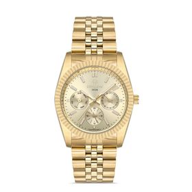 Hislon QT118G-08SG Gold Kadın Kol Saati
