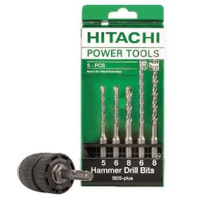 Hitachi 751030 6 Parça Profesyonel SDS-Plus Uç Seti