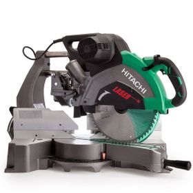 HITACHI C 12RSH2 Raylı-Lazerli Gönye Kesme Makinesi