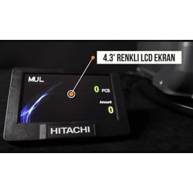 Hitachi IH-110 Para Sayma Makinesi Müşteri Ekranı