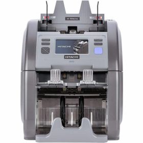 Hitachi IH-110F Full Fitness Çift Katlı Sahte Kontrollü Para Sayma Makinesi