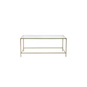Hitit Dekorasyon Flores Gold Metal Orta Sehpa