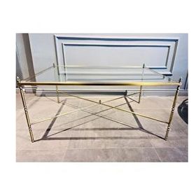 Hitit Dekorasyon Gonca Gold Metal Orta Sehpa