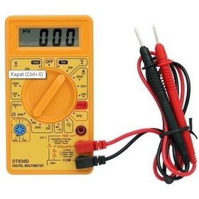 Hİye DT-830D Dijital Multimetre Ölçü Aleti