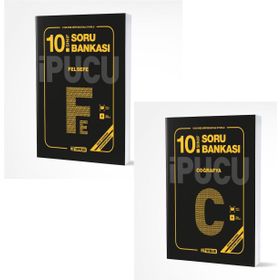 Hız 10. Sınıf Coğrafya + Felsefe Soru Bankası Seti 2 Kitap 2023