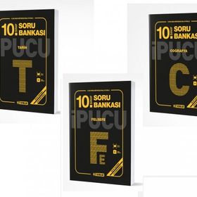 Hız 10. Sınıf Tarih + Coğrafya + Felsefe Soru Bankası Seti 3 Kitap 2023