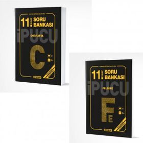 Hız 11. Sınıf Coğrafya + Felsefe Soru Bankası Seti 2 Kitap 2023
