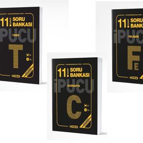 Hız 11. Sınıf Tarih + Coğrafya + Felsefe Soru Bankası Seti 3 Kitap 2023