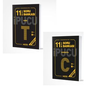 Hız 11. Sınıf Tarih + Coğrafya Soru Bankası Seti 2 Kitap 2023