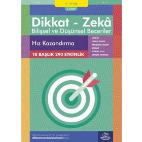 Hız Kazandırma 9-10 Yaş Dikkat Zeka Bilişsel Ve Düşünsel Beceriler 3. Kitap