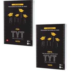 Hız Tyt Fizik + Kimya Soru Bankası Seti 2 Kitap 2023