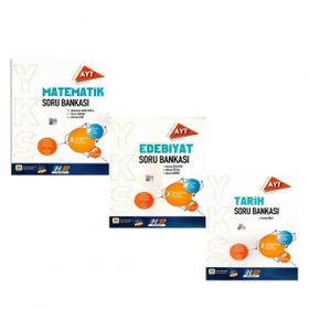 Hız ve Renk AYT Matematik Edebiyat ve Tarih Soru Bankası Seti 3 Kitap