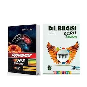 Hız ve Renk Paragraf ile Yayın Denizi Dil Bilgisi Soru Bankası 2 Kitap Set