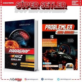 Hız ve Renk Paragraf Soru Bankası ve Deneme Deposu Problemler Konu Denemeleri Seti 2 Kitap