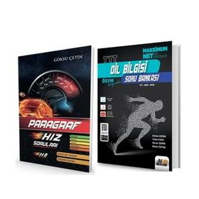 Hız ve Renk TYT AYT Paragraf ve Dil Bilgisi Soru Bankası Seti 2 Kitap