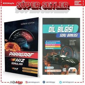 Hız ve Renk TYT AYT Paragraf ve Dil Bilgisi Soru Bankası Seti 2 Kitap