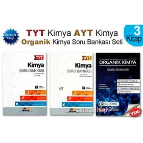 Hız ve Renk Yayın TYT AYT Kimya-Organik Kimya Soru Bankası 3 Kitap