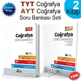 Hız ve Renk Yayın TYT Coğrafya AYT Coğrafya Soru Bankası 2 Kitap
