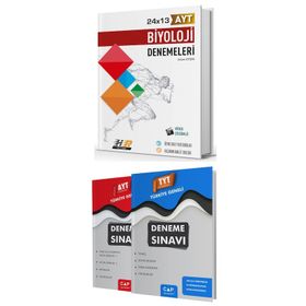 Hız Ve Renk Yayınları AYT Biyoloji Özel Baskı 24x13 Denemeleri