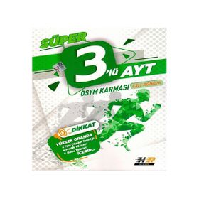 Hız ve Renk Yayınları AYT Eşit Ağırlık 3'lü Deneme