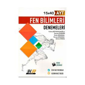Hız ve Renk Yayınları AYT Fen Bilimleri 15 x 40 Denemeleri
