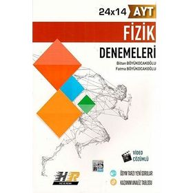 Hız Ve Renk Yayınları AYT Fizik 24x14 Denemeleri