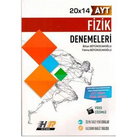 Hız Ve Renk Yayınları AYT Fizik Özel Baskı 20x14 Denemeleri
