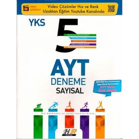 Hız Ve Renk Yayınları AYT Sayısal Özel 5'li Deneme
