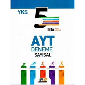 Hız Ve Renk Yayınları AYT Sayısal Özel 5'li Deneme